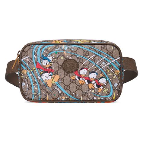 Gucci x Disney Donald Duck GG Supreme Belt Bag Beige/Ebony 